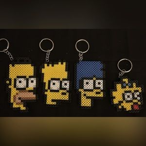 The Simpson Family Keychains